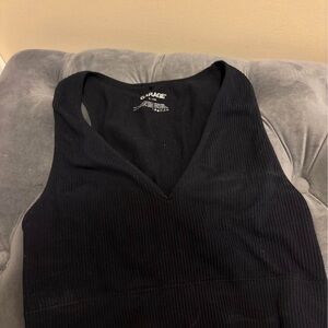 Garage Black Sleeveless Top